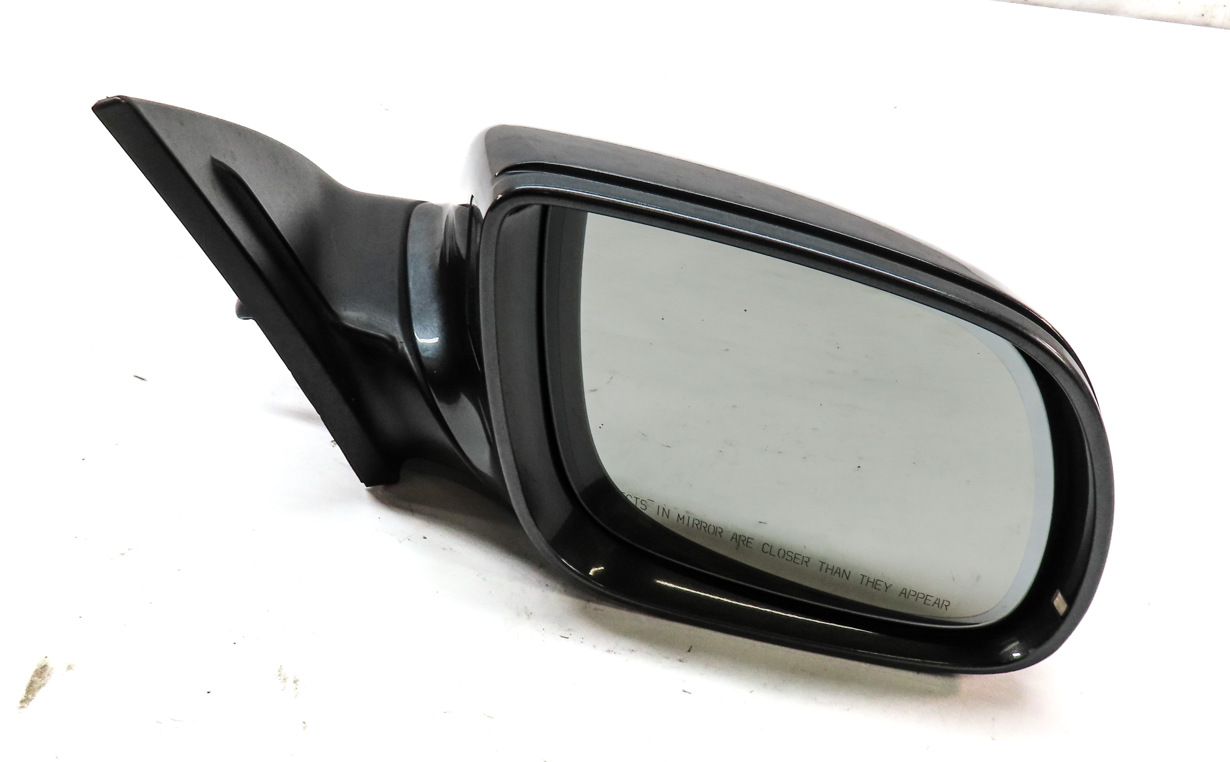 2013-2015 AUDI Q7 (4L) RIGHT PASSENGER P-FOLD BLIND SPOT DOOR MIRROR (Grey) — exact item pictured